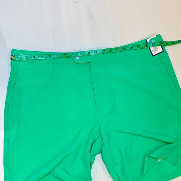 B Draddy Bathing Suit Swim Trunks Caribbean Green Paddle Mesh Lined Shorts XL - Picture 9 of 10